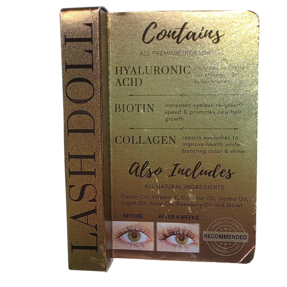 Lash Doll Eyelash Growth Serum Hyaluronic Acid Biotin Collagen